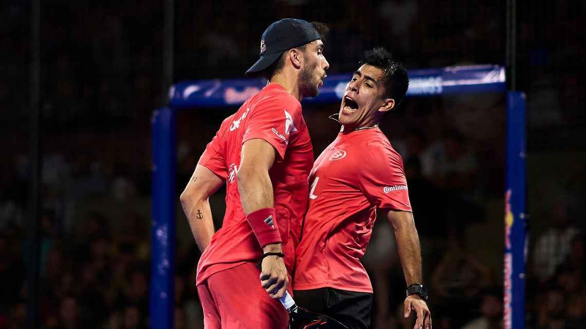 Chingotto y Galán padel tour p2 Asunción