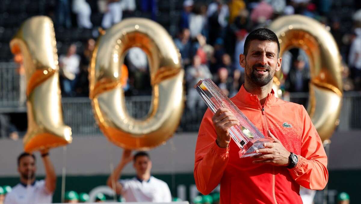 Novak Djokovic conquista su título 100
